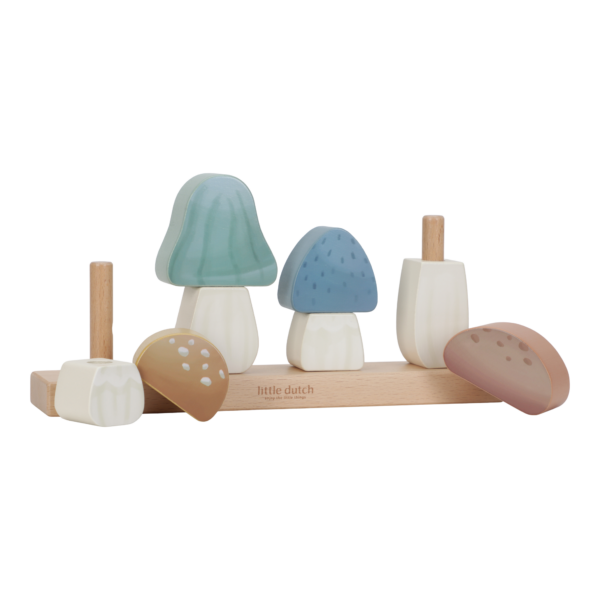 Stacking Puzzle Mushrooms - Forest Friends FSC